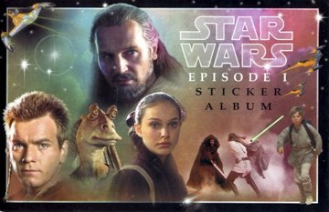 Stock image for Star Wars Episode 1, Sticker Album for sale by Alf Books