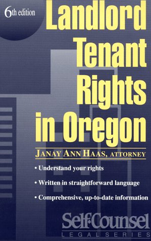 Stock image for Landlord Tenant Rights in Oregon (6th Ed) for sale by ThriftBooks-Dallas