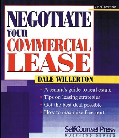 9781551804217: Negotiate Your Commercial Lease