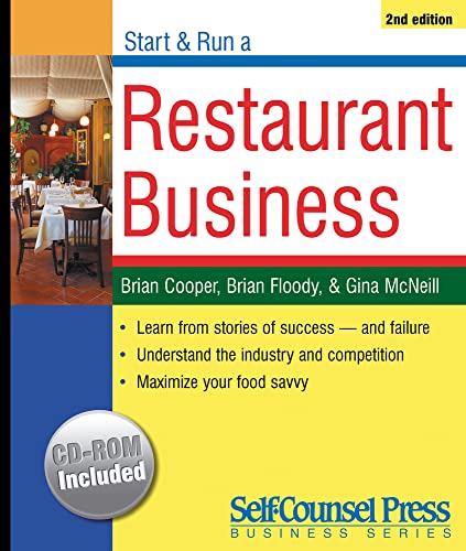 9781551806327: Start and Run a Restaurant Business (Start & Run a Business S.)