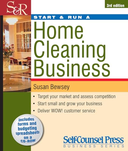 Stock image for Start & Run a Home Cleaning Business 3rd Edition for sale by Bay Used Books