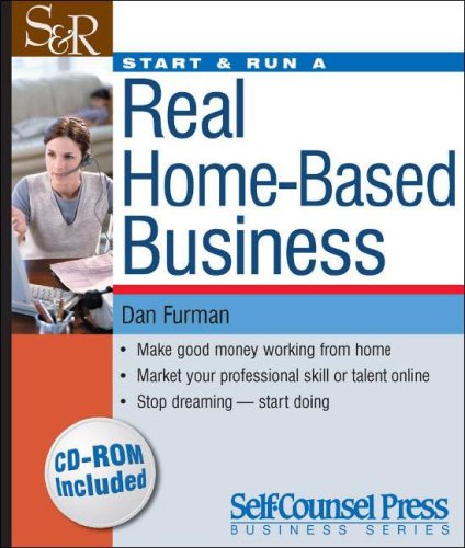 Beispielbild fr Start and Run a Real Home-Based Business zum Verkauf von Better World Books