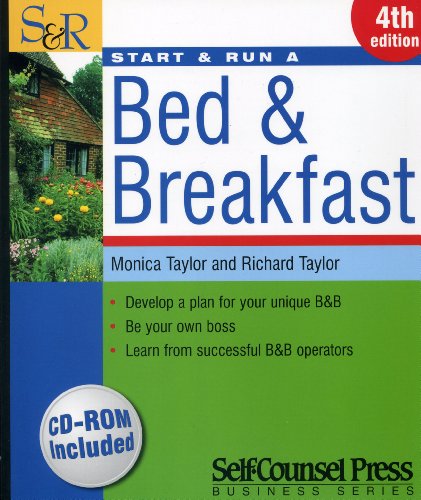 9781551808031: Start & Run a Bed & Breakfast (Start & Run Business Series)