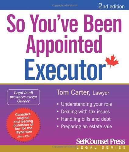 Stock image for So Youve Been Appointed Executor for sale by Zoom Books Company