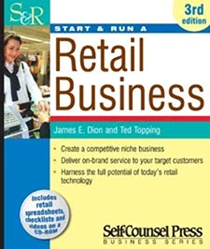 Stock image for Start Run a Retail Business (Start Run Business Series) for sale by Goodwill