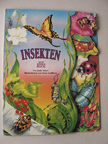 Beispielbild fr Insekten auf einen Blick. Illustrationen von Grace Goldberg. Hartpappe Groformat zum Verkauf von Deichkieker Bcherkiste