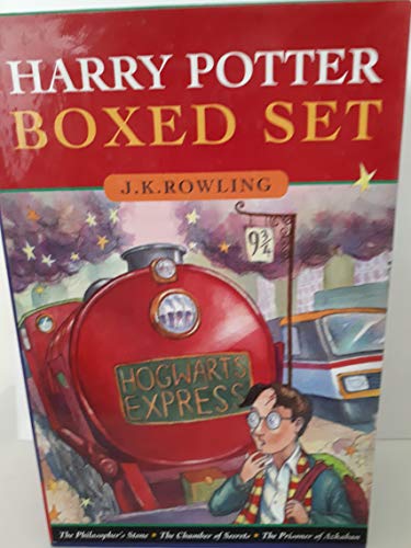 Stock image for Harry Potter and the Philosophers Stone, Chamber of Secrets, Prisoner of Azkaban for sale by Zoom Books Company