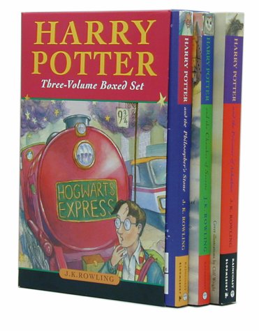Imagen de archivo de Harry Potter Three-Volume Boxed Set [from case] a la venta por Letters Bookshop