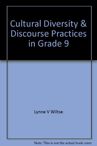 Stock image for Cultural Diversity & Discourse Practices in Grade 9 for sale by Orbiting Books