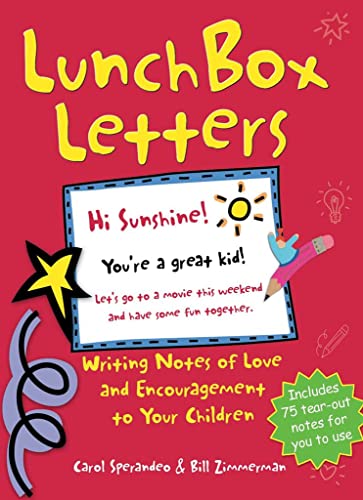 9781552095263: Lunch Box Letters: Writing Notes of Love And Encouragement to Your Children