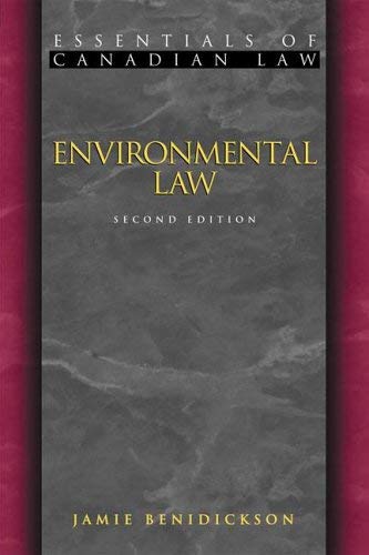 Beispielbild fr Environmental Law zum Verkauf von ThriftBooks-Atlanta