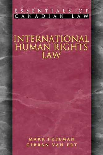 Beispielbild fr International Human Rights Law (Essentials of Canadian Law) zum Verkauf von Ergodebooks