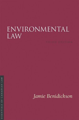 Beispielbild fr Environmental Law (Essentials of Canadian Law) zum Verkauf von GF Books, Inc.
