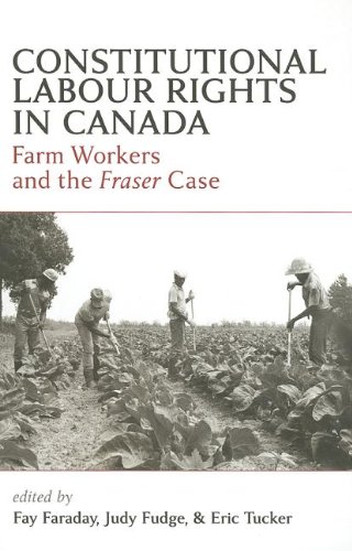 Stock image for Constitutional Labour Rights in Canada Farm Workers and the Fraser Case for sale by Benjamin Books