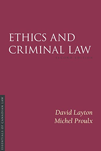 9781552213780: Ethics and Criminal Law, 2/E