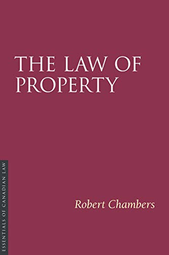 9781552215630: The Law of Property (Essentials of Canadian Law)