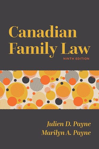 9781552216439: Canadian Family Law 9/E