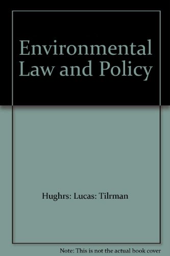 Stock image for Evironmental Law and Policy. Second Edition. for sale by Ken Jackson