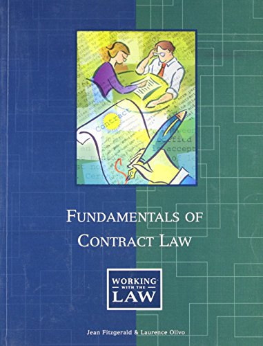 9781552390764: Fundamentals of Contract Law