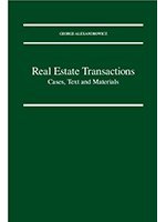 9781552390795: Real Estate Transactions : Cases, Text and Materia