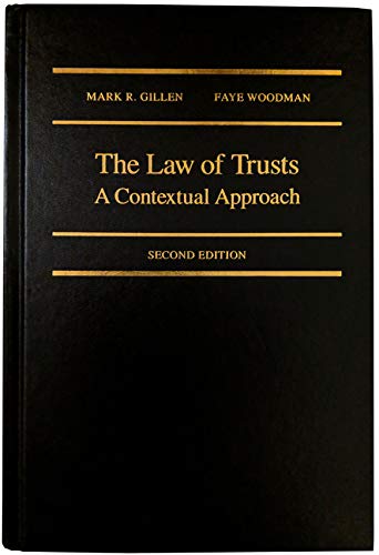 9781552392225: THE LAW OF TRUSTS - A Contextual Approach - Second Edition