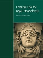 Stock image for Criminal Law for Legal Professionals for sale by Better World Books