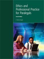 Beispielbild fr Ethics and Professional Practice for Paralegals zum Verkauf von Better World Books