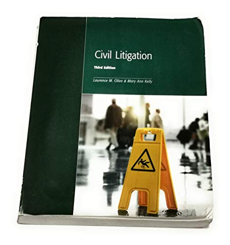 9781552395578: Civil Litigation