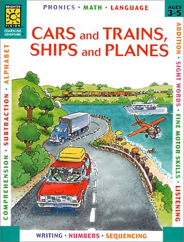 9781552540084: Cars and Trains, Ships and Planes (Learning Adventure Preschool)