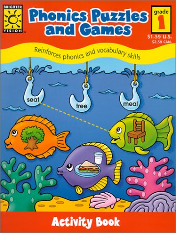 Stock image for Phonics Puzzles and Games-Grade 1 (Value Priced Line) for sale by Wonder Book