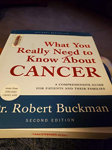 Beispielbild fr What You Really Need to Know about Cancer zum Verkauf von Better World Books: West