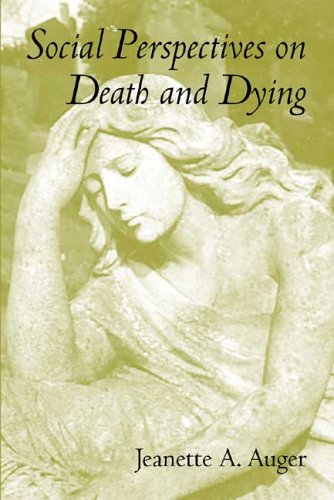 Beispielbild fr Social Perspectives on Death and Dying zum Verkauf von The Bookseller