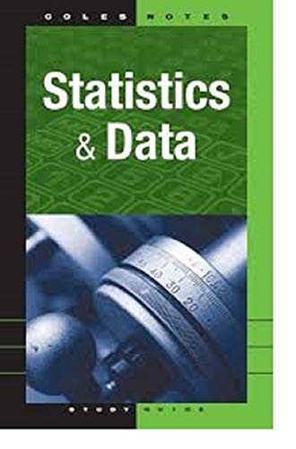 Stock image for Statistics & Data : Coles Notes Study Guide for sale by G3 Books