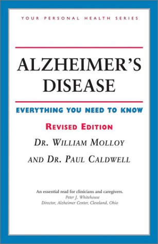 Imagen de archivo de Alzheimer's Disease: Everything You Need to Know (Your Personal Health) a la venta por Decluttr