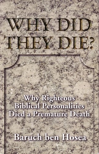 Imagen de archivo de Why Did They Die? a la venta por HPB-Red