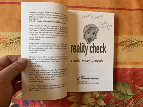 Stock image for Reality Check by Sheila Wray Gregoire (2004 for sale by Starx Products