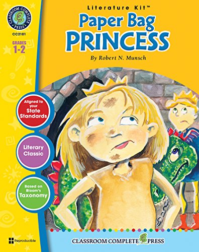 Stock image for Literature Kit for The Paper Bag Princess by Robert N. Munsch for sale by Better World Books