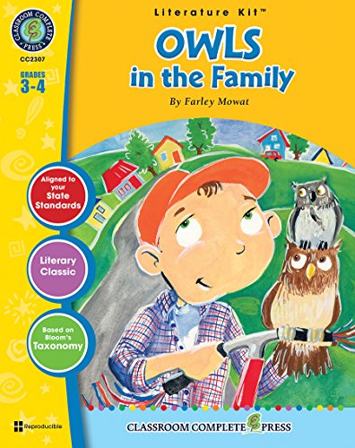 Imagen de archivo de Owls in the Family - Novel Study Guide Gr. 3-4 - Classroom Complete Press a la venta por SecondSale