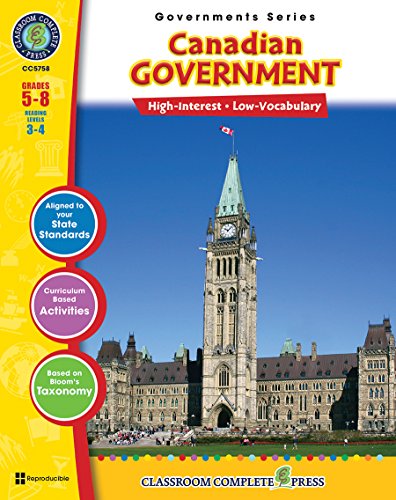 Beispielbild fr Canadian Government (North American Governments) zum Verkauf von Ergodebooks