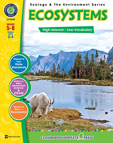 Stock image for Ecosystems Gr. 5-8 (Ecology & the Environment) - Classroom Complete Press for sale by -OnTimeBooks-