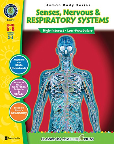 Senses, Nervous & Respiratory Systems Gr. 5-8 (Human Body) - Classroom Complete Press (9781553193791) by Susan Lang