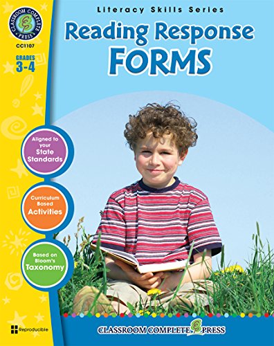 Stock image for Reading Response Forms Gr. 3-4 (Literacy Skills) - Classroom Complete Press for sale by ZBK Books