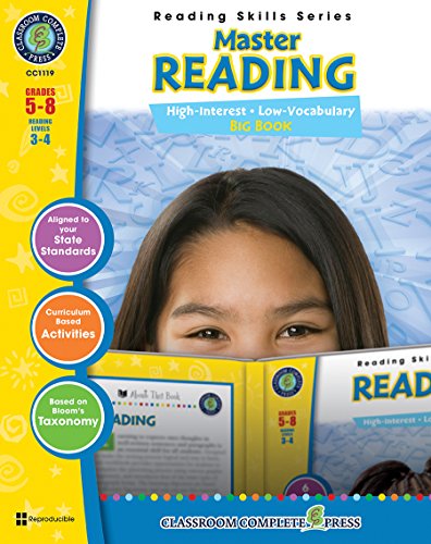 Beispielbild fr Master Reading Bundle Gr. 5-8 (Reading Skills) - Classroom Complete Press zum Verkauf von HPB-Red