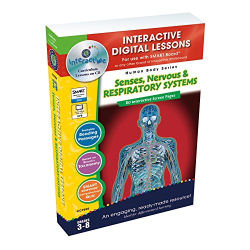 Senses, Nervous & Respiratory Systems - Digital Lesson Plan (Human Body) (9781553194989) by Susan Lang