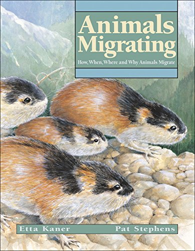 9781553375487: Animals Migrating: How, When, Where and Why Animals Migrate (Animal Behavior)
