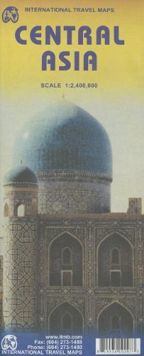 Stock image for 1. Central Asia Travel Reference Map 1:2.400.000 for sale by GF Books, Inc.