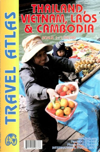Stock image for Thailand, Vietnam, Laos & Cambodia Atlas 1:1 100 000 ITMB for sale by Books Unplugged