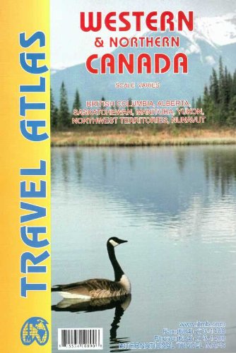 9781553410898: Western & Northern Canada Itmb Travel Atlas: Scale Varies