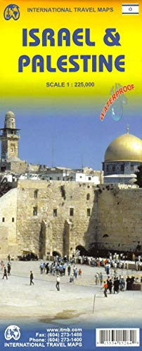 International Travel Map Israel & Palestine (International Travel Maps) - International Travel Maps And Books