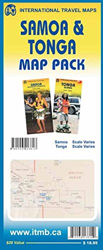 9781553413813: Samoa & Tonga Map Pack